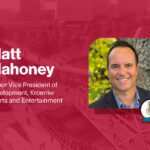 Matt Mahoney, senior vice president of development, Kroenke Sports and Entertainment