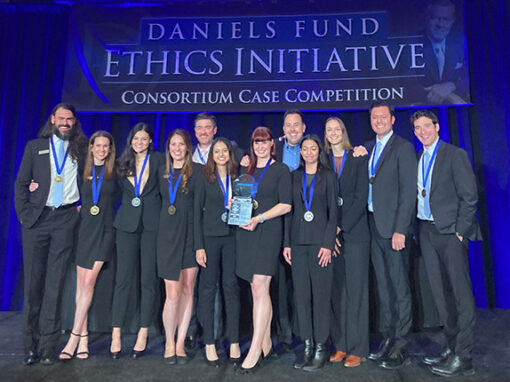 Daniels Shines in Case Competitions