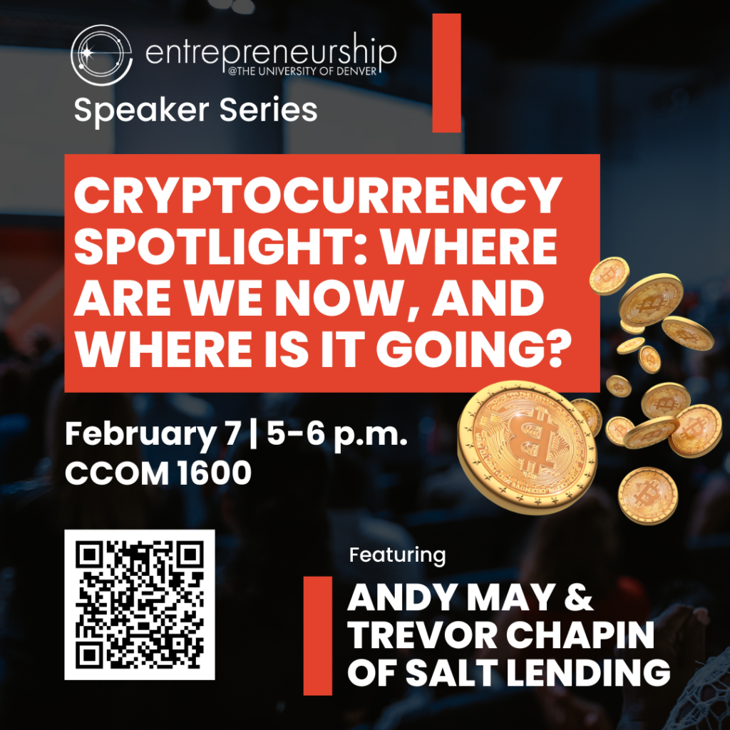 Speaker Series Graphic: Cryptocurrency