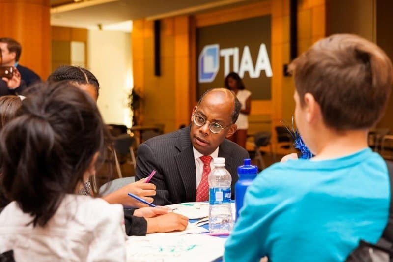 CEO of TIAA talks investing, education at VOE