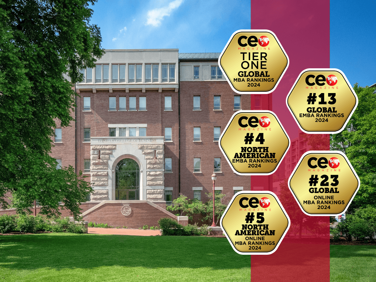Daniels MBAs Receive Global Recognition
