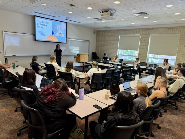 Daniels Alumna Returns to Share Lessons from the Startup World