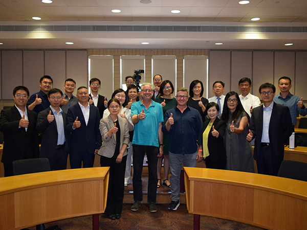 Chinese Media Executives Return to Daniels