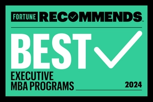 Graphic: Fortune Recommended Best Executive MBA programs