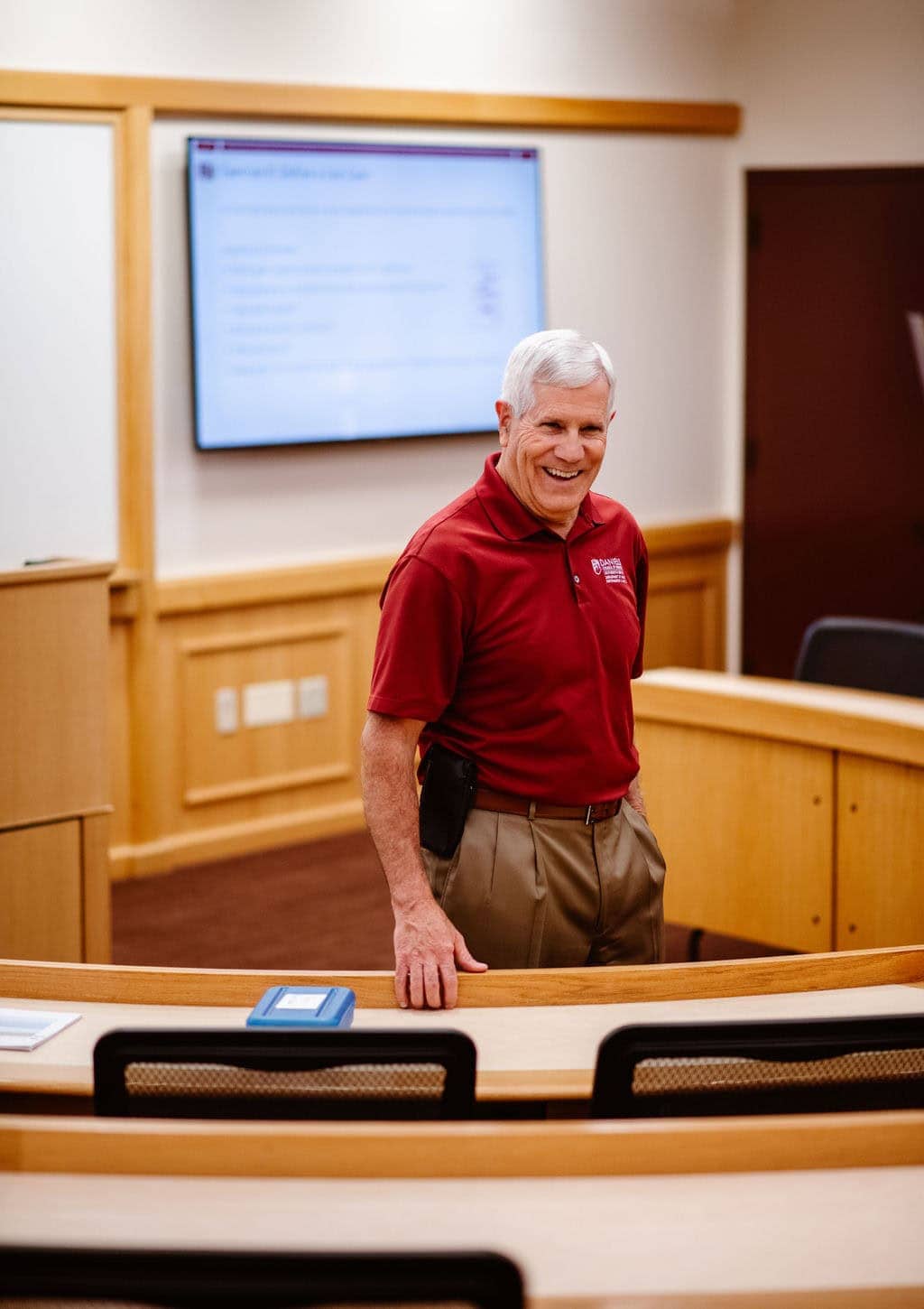 Jed Summerton Smiling While Teaching Data Strategy Workshop
