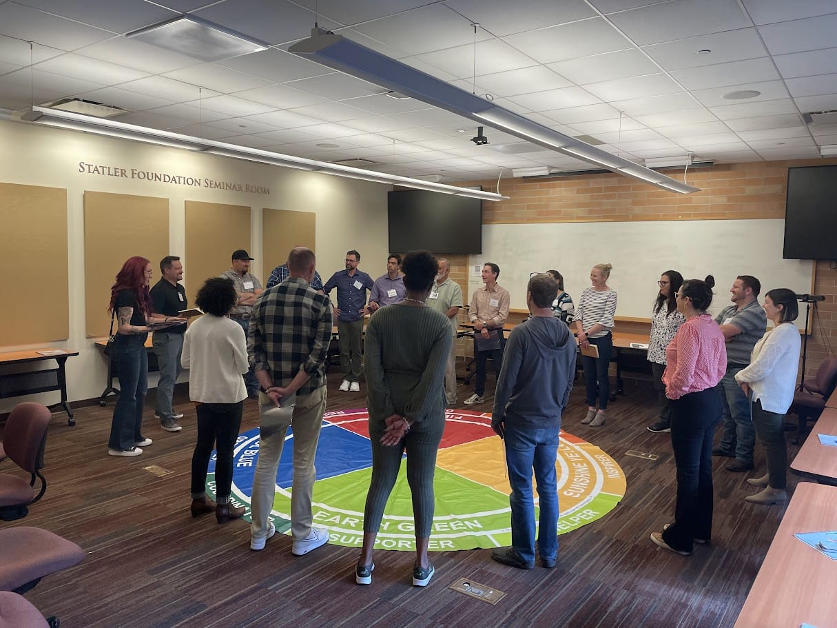 Insights Discovery Walk the Wheel Activity